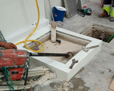 Perforaciones con inclinación y gran longitud para conexión de arquetas.